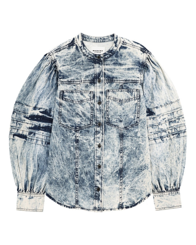 [Marant Etoile] Shirts Long Sleeve SS26 CH0298FA_D1H04E30BU