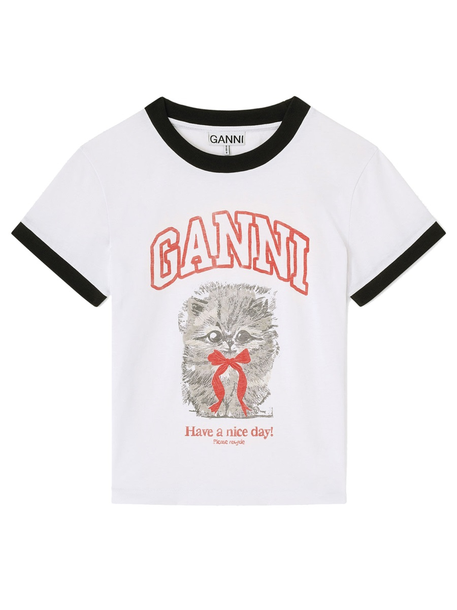 [GANNI] T-shirts Short Sleeve SS26 A1050030_151