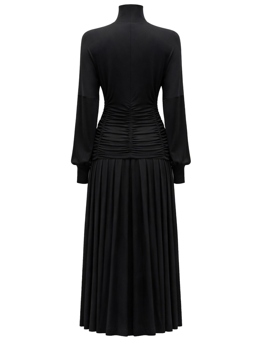 [GANNI] Long sleeve dress SS26 A1030247_099