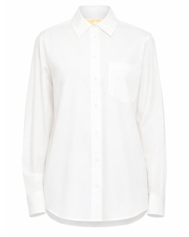 [MICHAEL BY MICHAEL KORS] Shirts Long Sleeve SS26 MR640TYKLZ_100WHITE