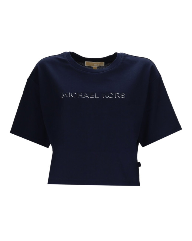 [MICHAEL BY MICHAEL KORS] T-shirts Short Sleeve SS26 MR651Z797J_409MIDNIGHTBLUE