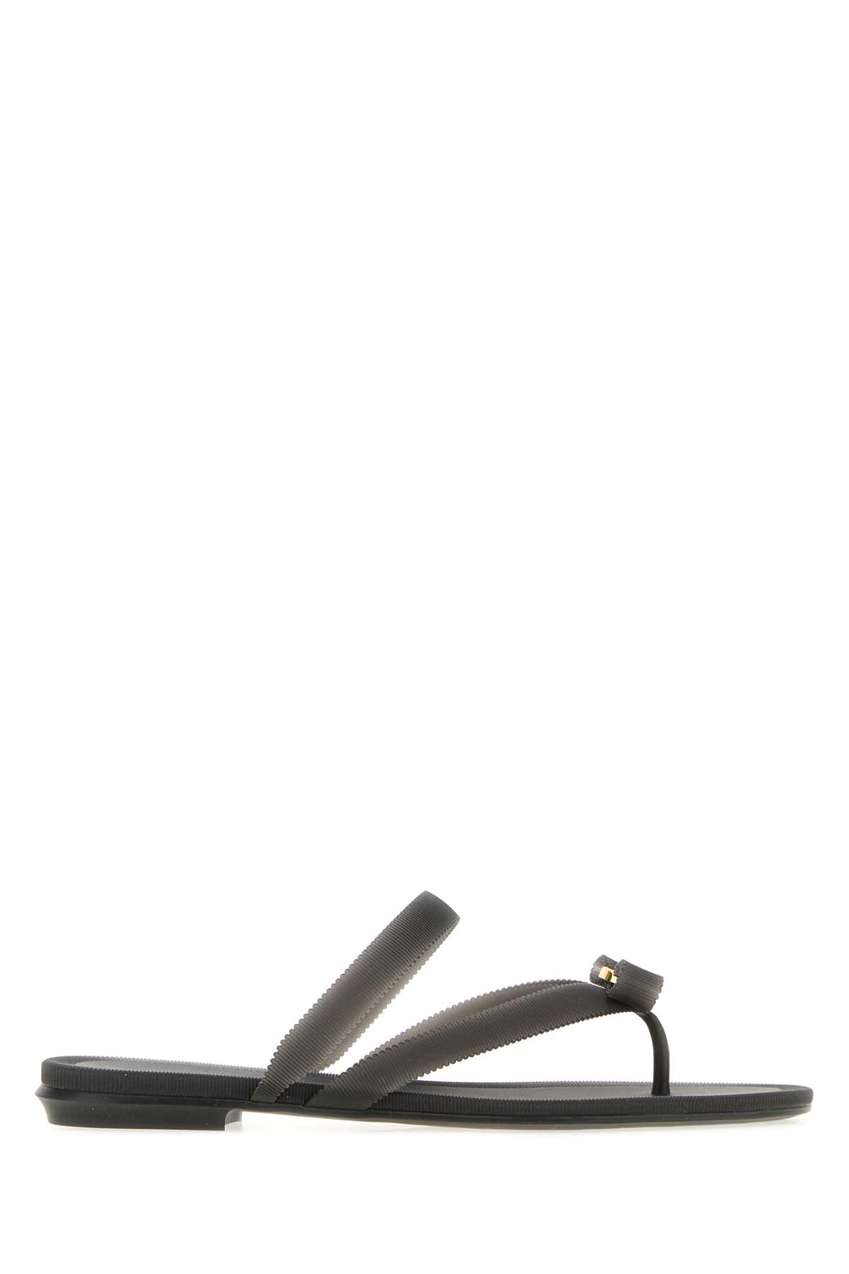 [Salvatore Ferragamo] Slippers FW26 01L8597943961C NERONEROGIOVE