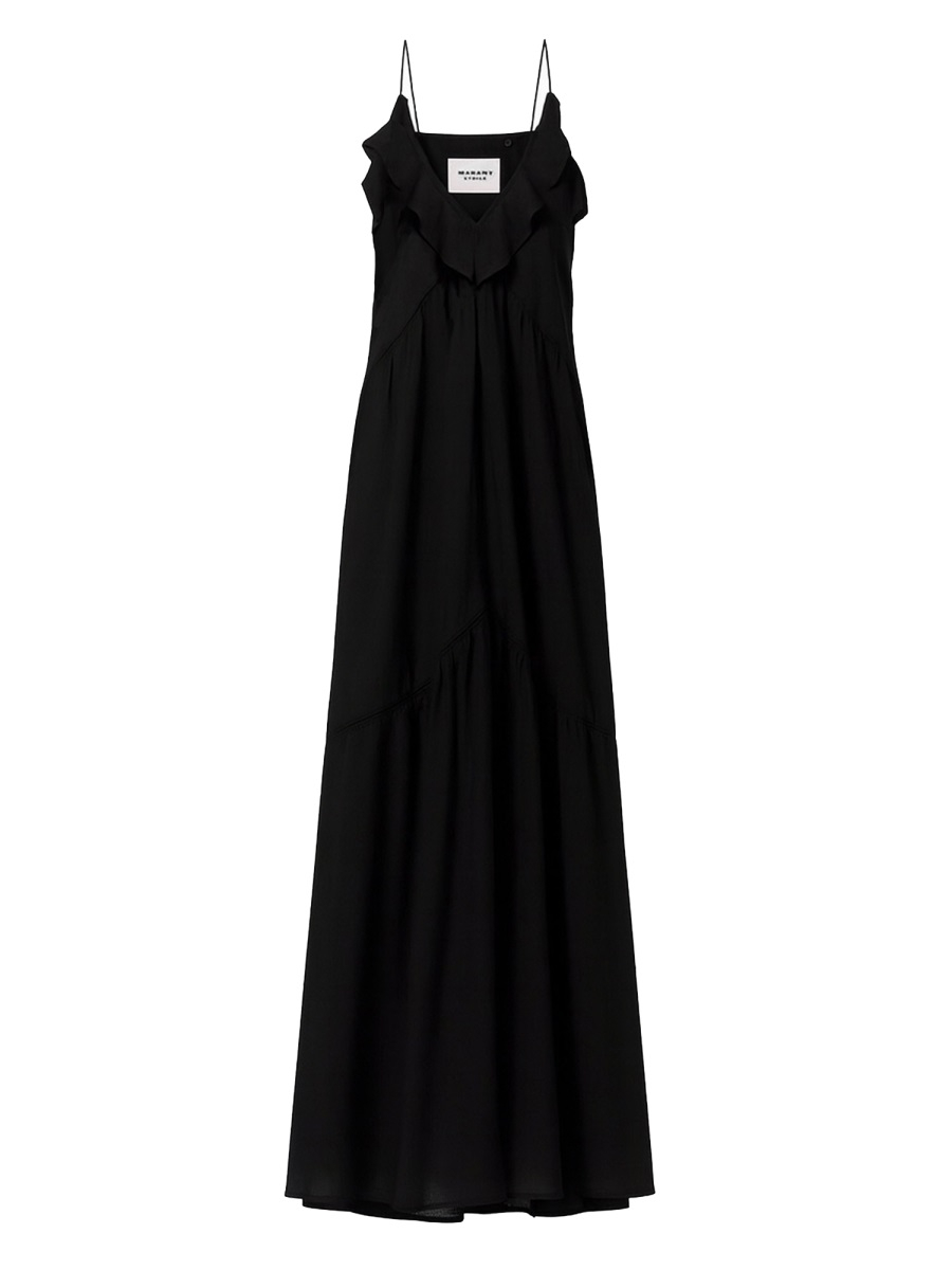 [Marant Etoile] Sleeveless dress SS26 RO1003FB_B3J04E01BK