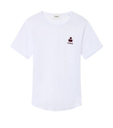 [Marant Etoile] T-shirts Short Sleeve SS26 TS0315FA_A1N09E20WH