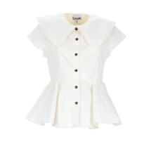 [GANNI] Shirts Short Sleeve SS26 A1040093_151
