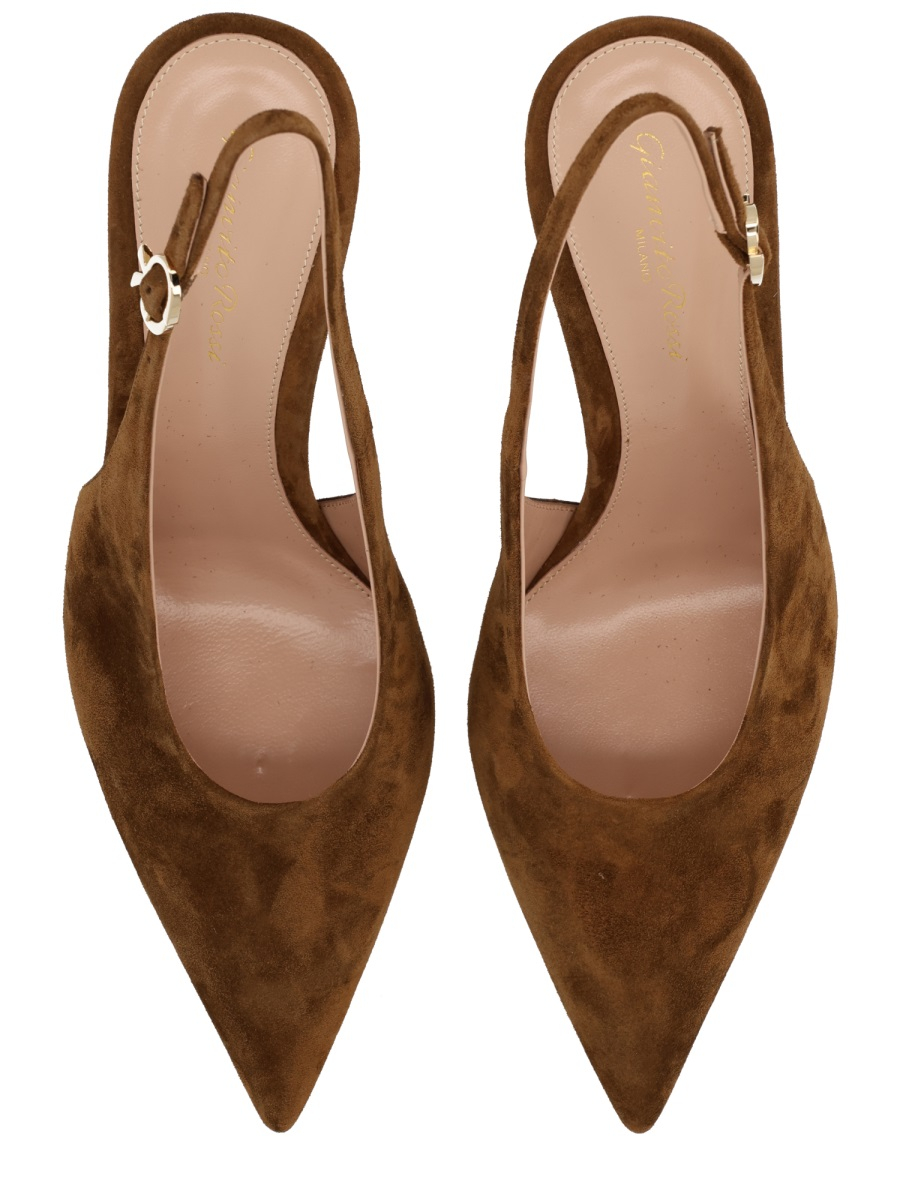 [Gianvito Rossi] Slingback SS26 G95461_85RICCAMTEXA