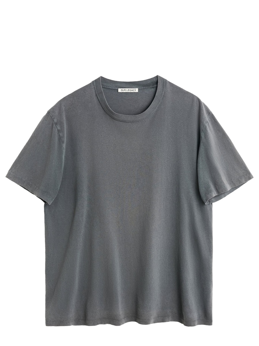 [Our Legacy] T-shirts Short Sleeve SS26 M2246BWB_WORNBLACKLEGACYJERSEY