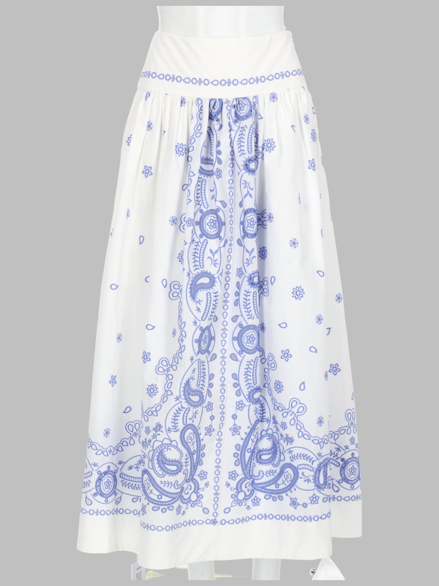 [Self-portrait] Long skirt SS26 AC26-008MSK-W_WHITE