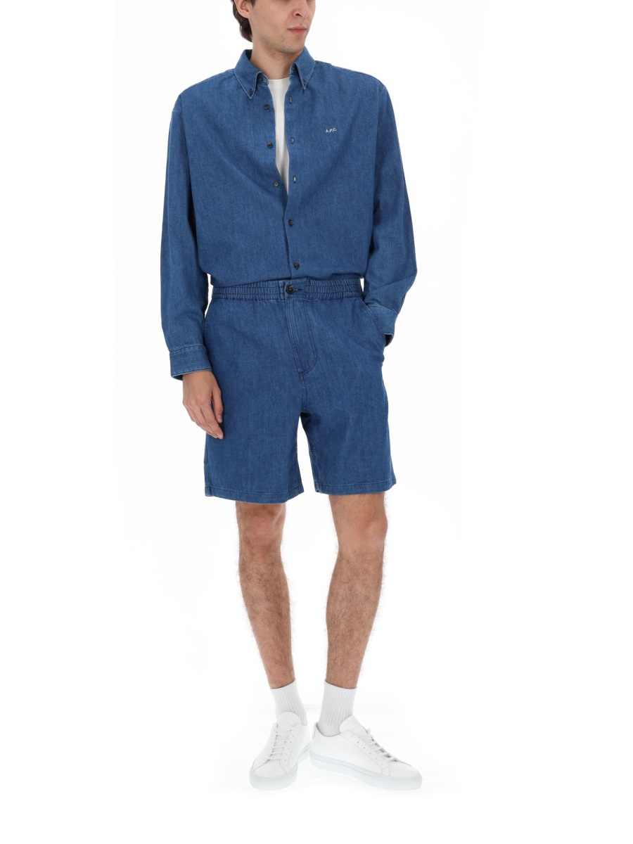 [A.P.C.] Shirts Long Sleeve SS26 COHRN-H12586_IAA