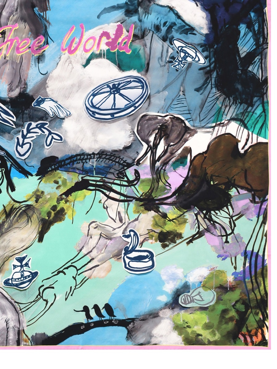 [Vivienne Westwood] Scarf SS26 81030034_W01FVL403