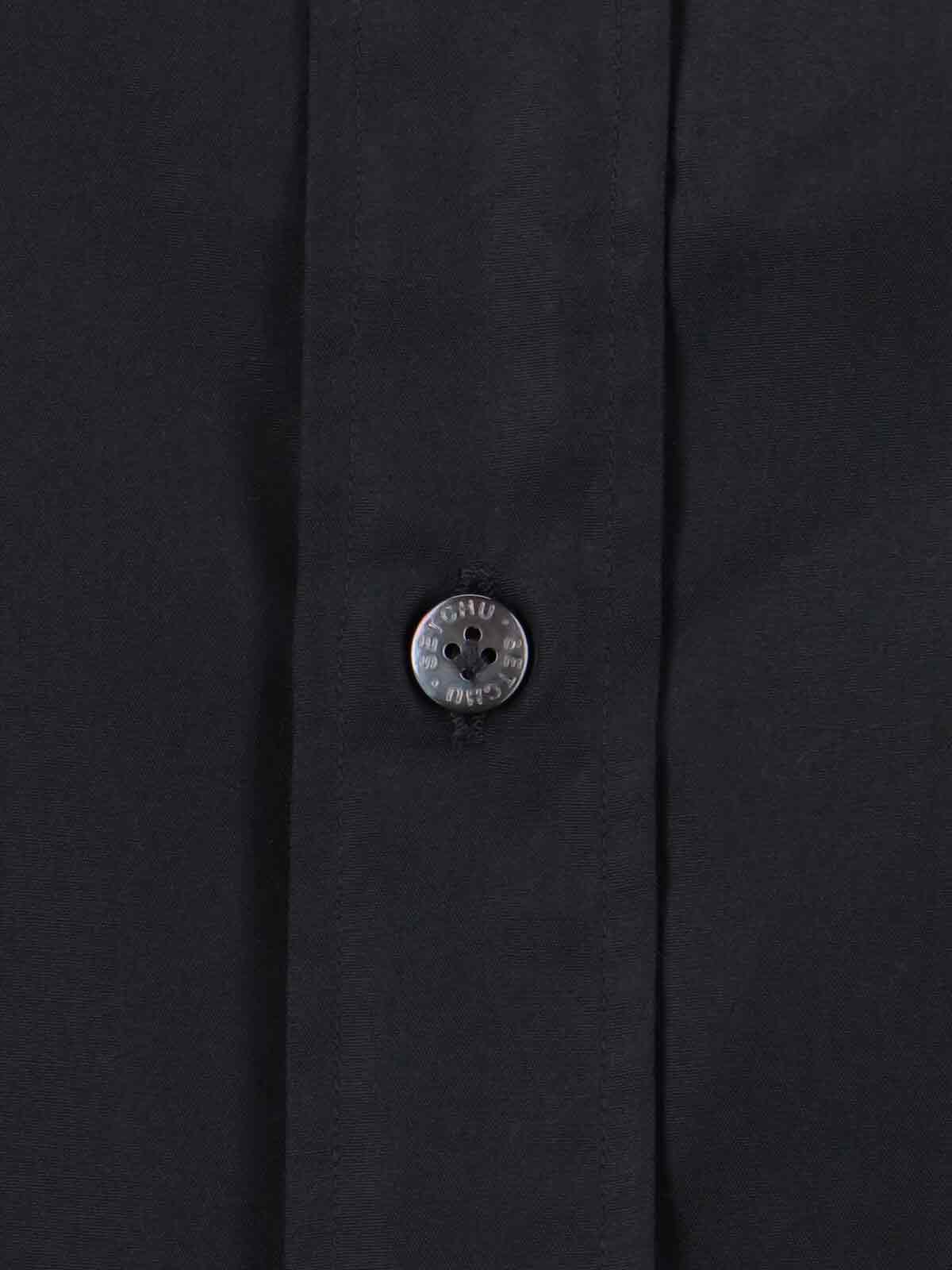 [SETCHU] Shirts Long Sleeve FW25 U001H001P001BLACK