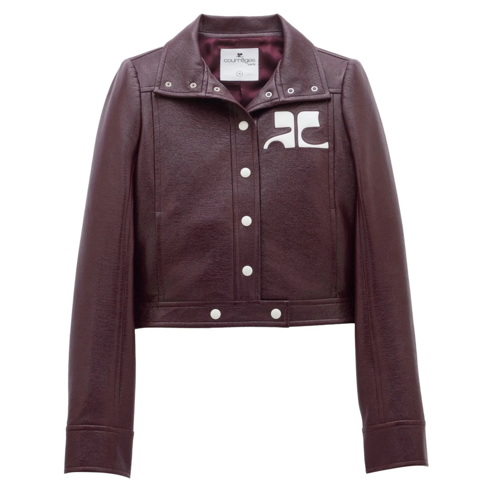 [Courreges] Leather Jacket FW26 PERCBL005VY 0014 4010