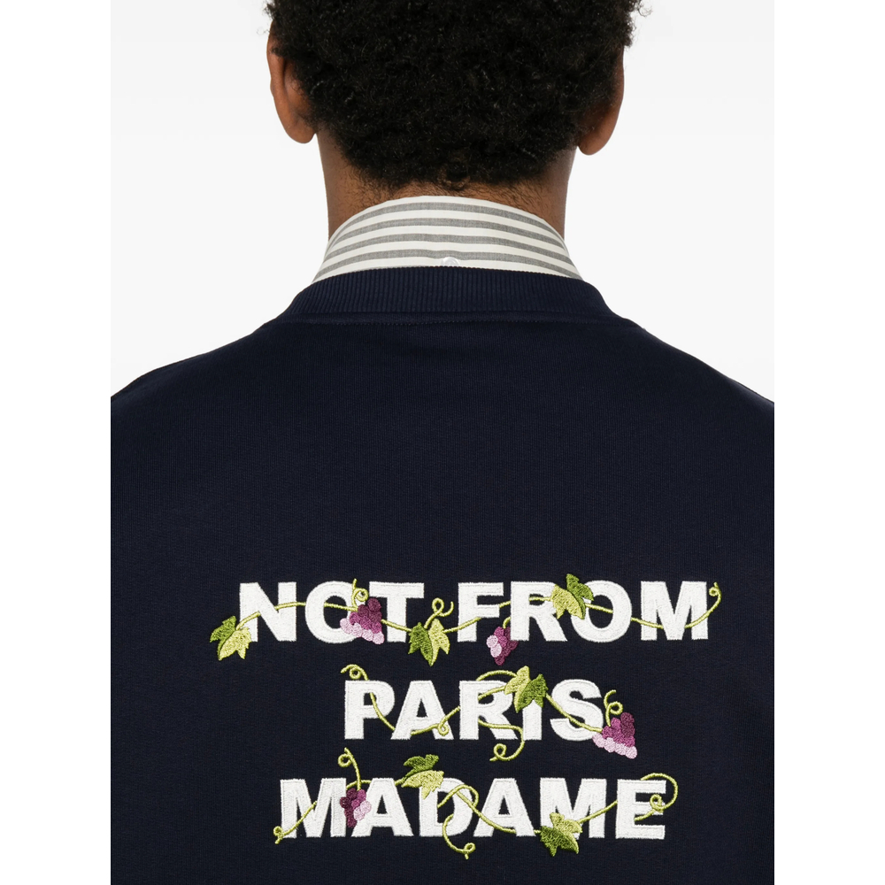 [DROLE DE MONSIEUR] Sweatshirt FW26 L-SW209 CO127 NAVY