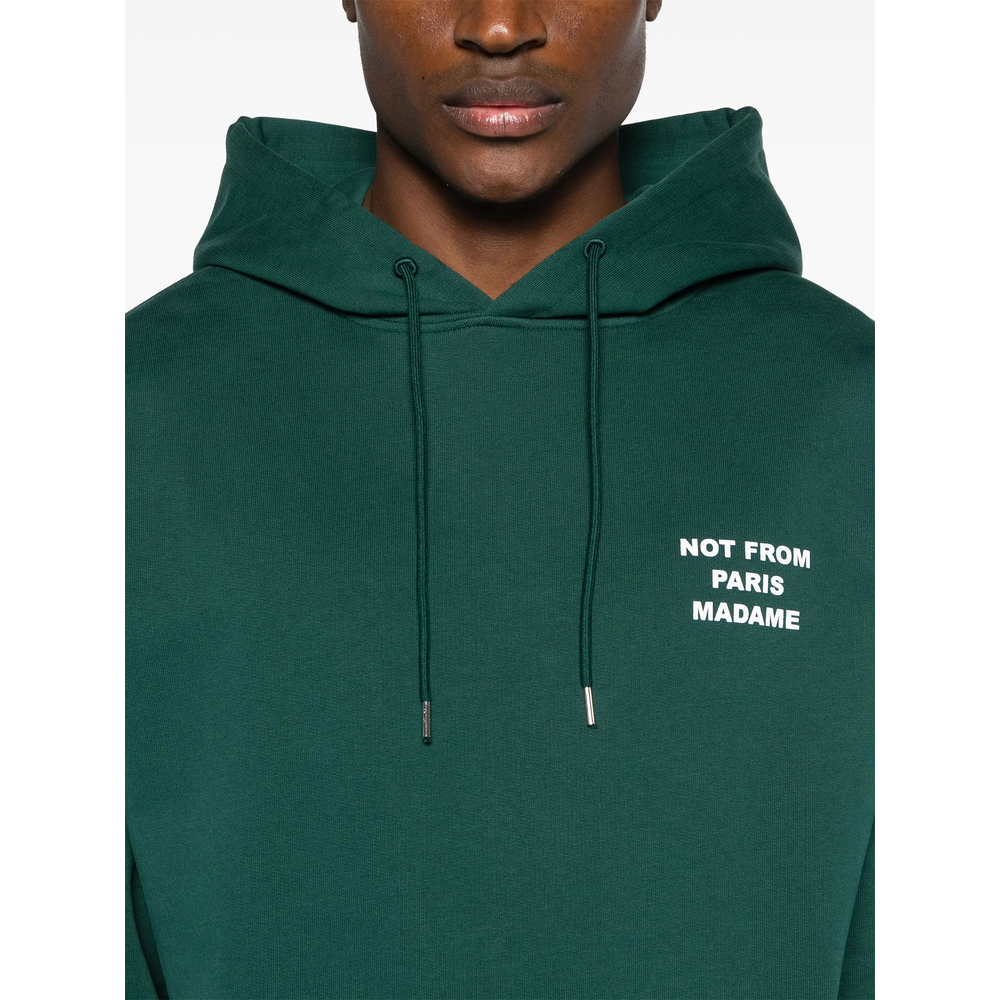 [DROLE DE MONSIEUR] Hoodie FW26 PERM-HO162 CO127 DKGRE