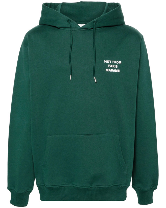 [DROLE DE MONSIEUR] Hoodie FW26 PERM-HO162 CO127 DKGRE