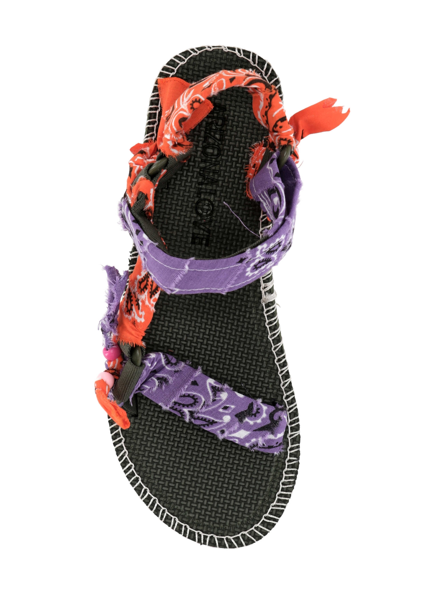 [ARIZONA LOVE] Sandals SS26 TKKAKISTITCHKAKI ORANGE