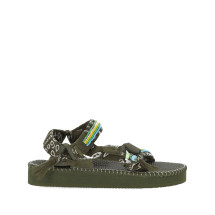 [ARIZONA LOVE] Sandals SS26 TKKAKISTITCHMULTI BEADS