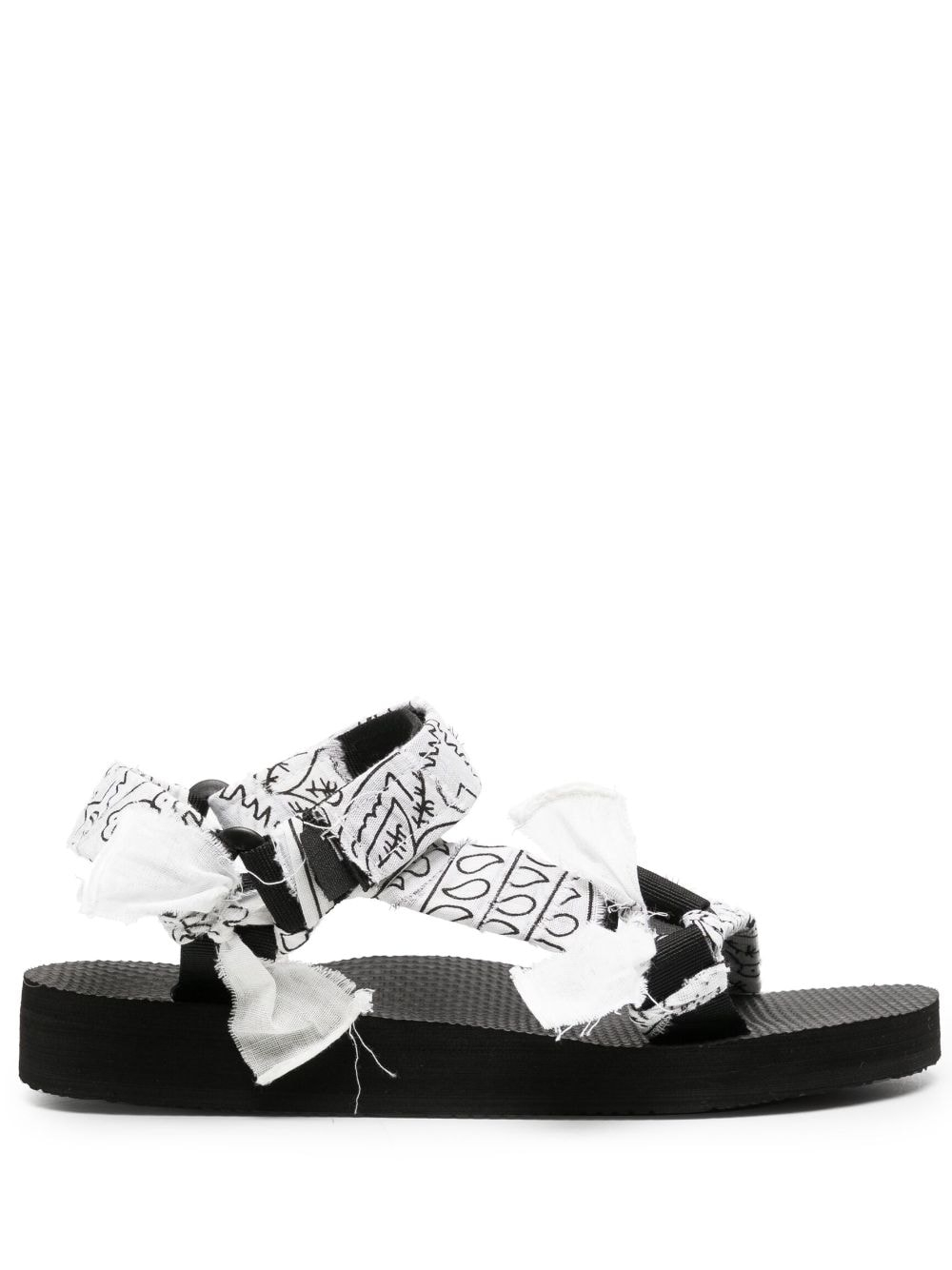 [ARIZONA LOVE] Sandals SS26 TKWHTWHITE BANDANA