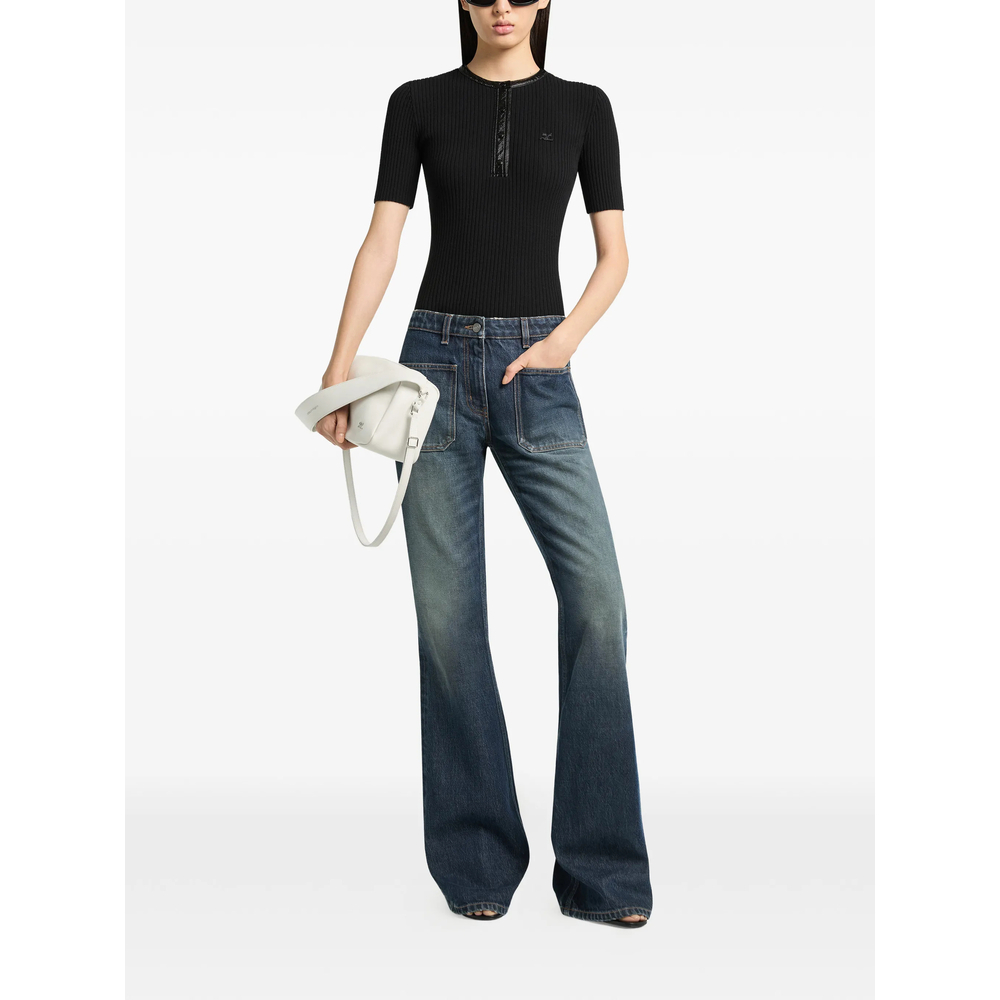 [Courreges] T-shirts FW26 326MTO539FI 0001 9999