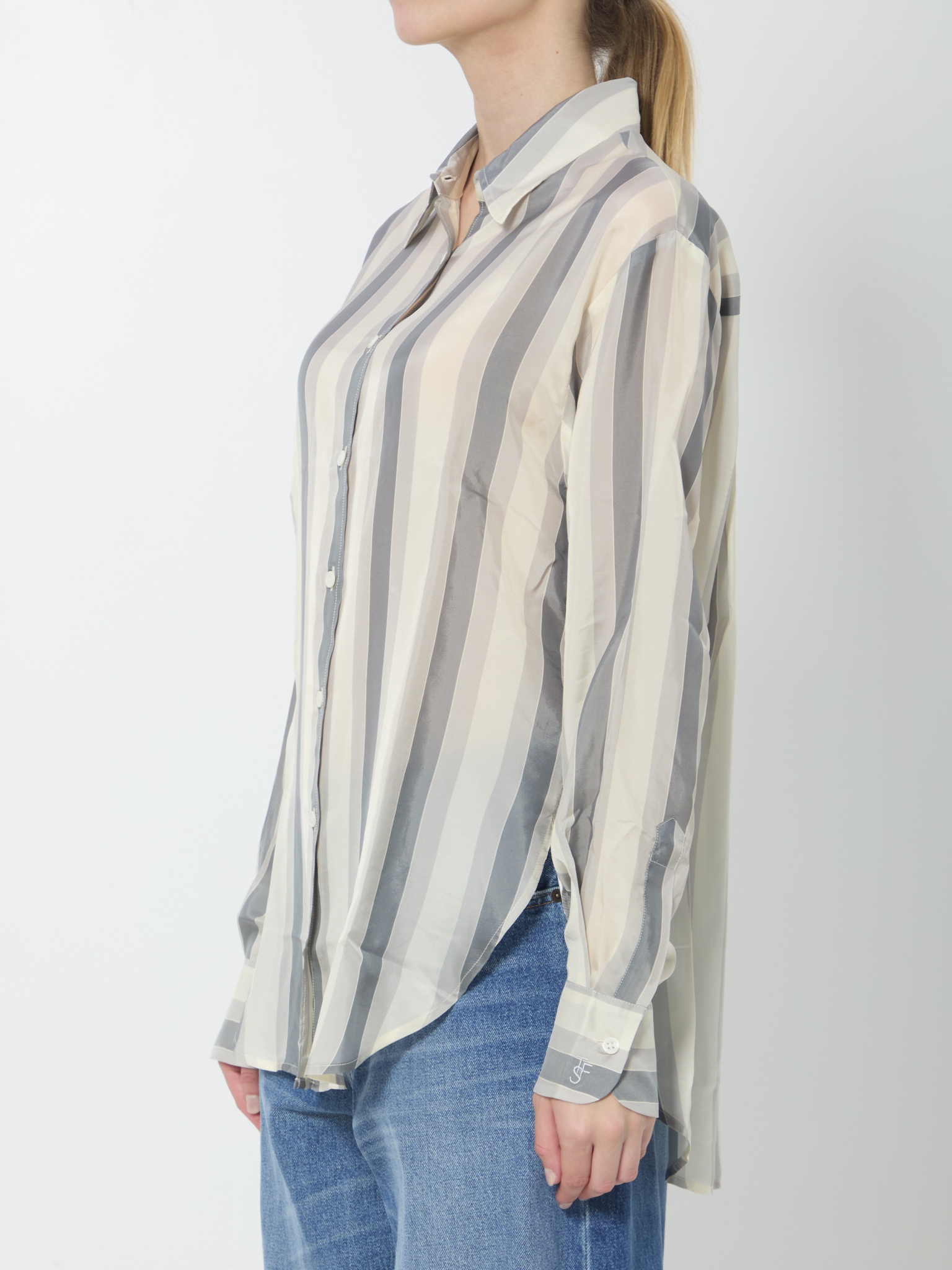 [THE FRANKIE SHOP] Shirts Long Sleeve SS26 CHFS213838620102__WG