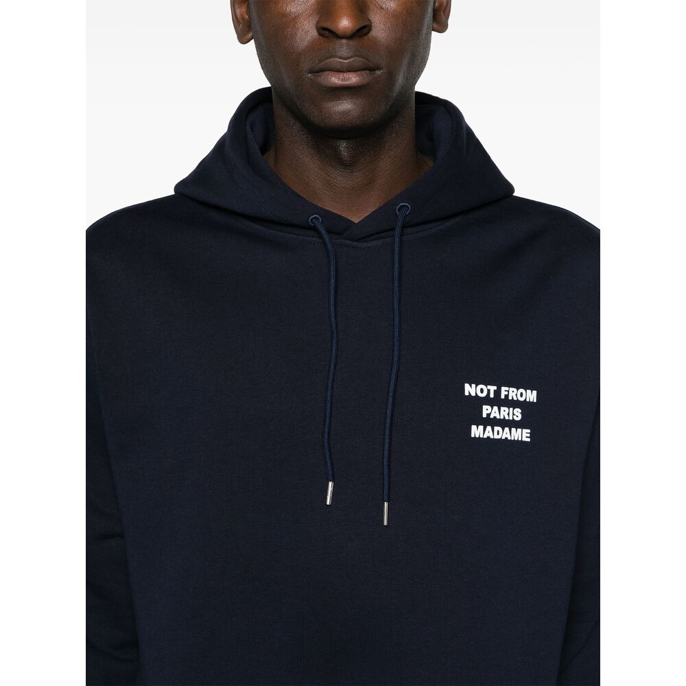 [DROLE DE MONSIEUR] Hoodie FW26 PERM-HO162 CO127 NAVY