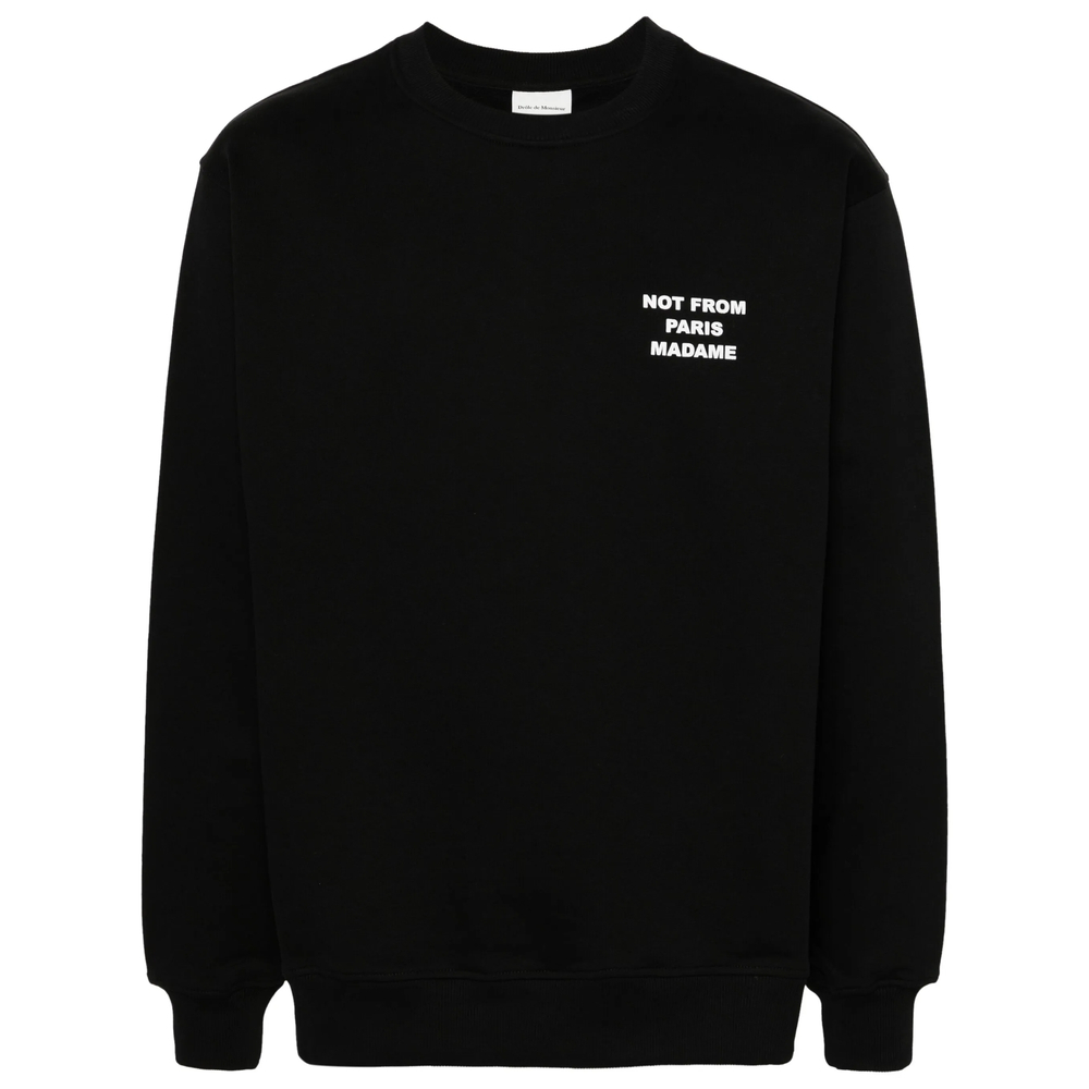 [DROLE DE MONSIEUR] Sweatshirt FW26 PERM-SW149 CO127 BLACK