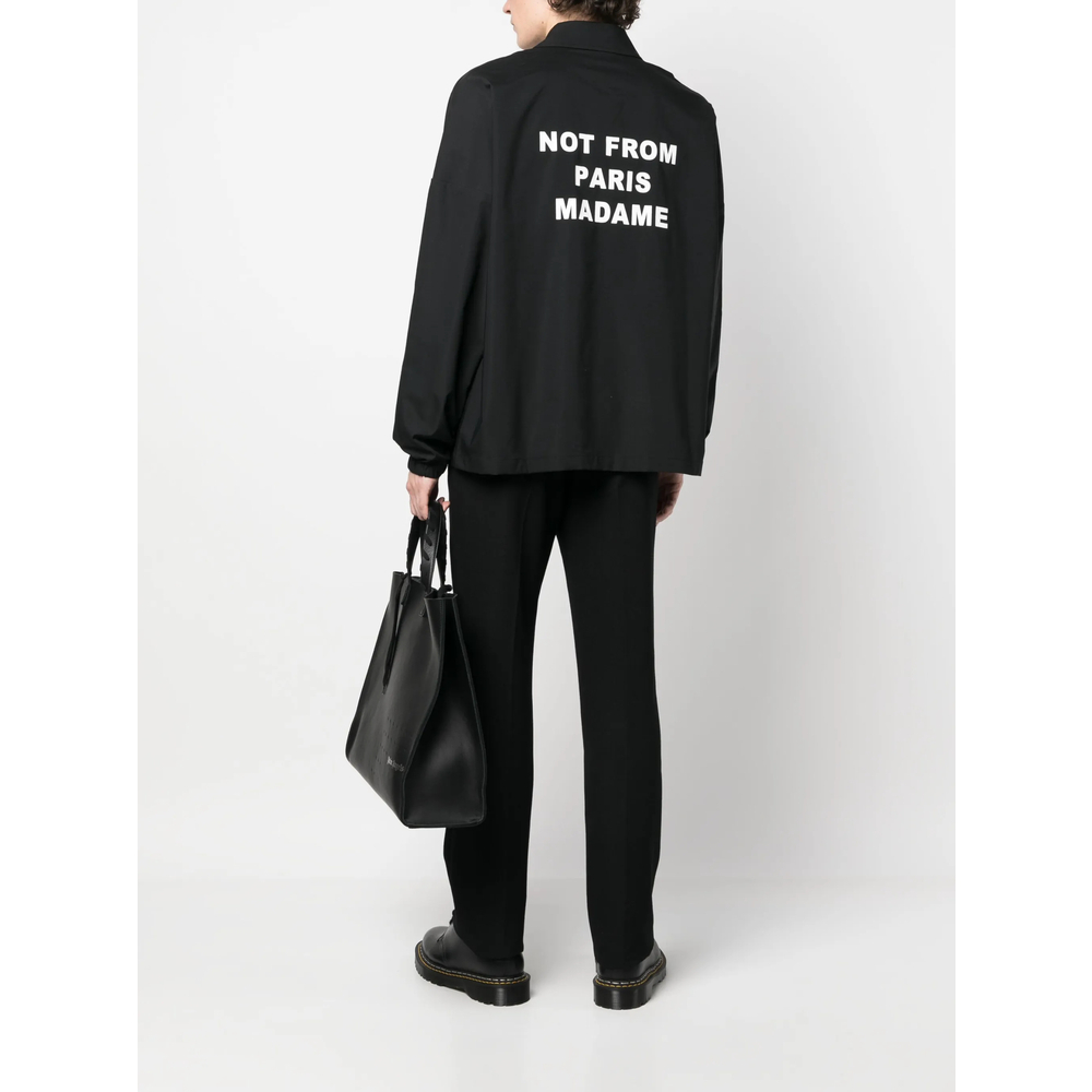 [DROLE DE MONSIEUR] Jacket FW26 PERM-JT183 PA014 BLACK