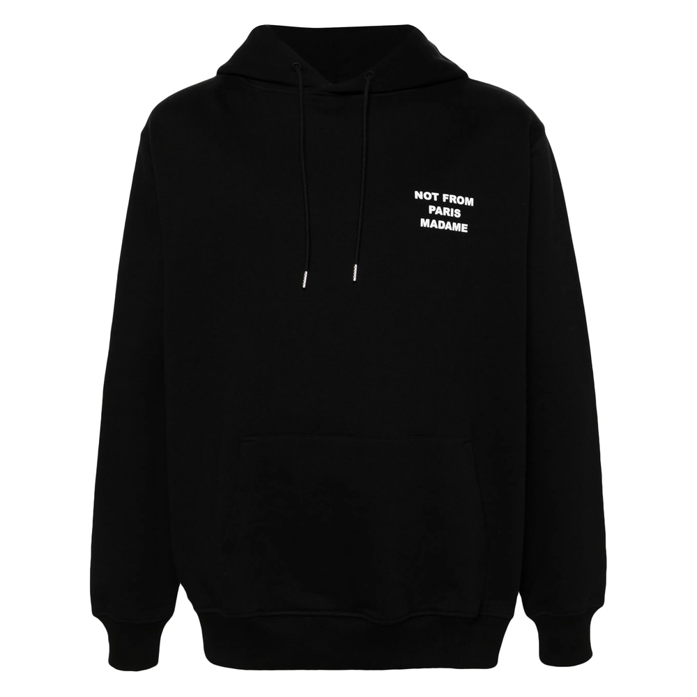 [DROLE DE MONSIEUR] Hoodie FW26 PERM-HO162 CO127 BLACK