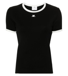 [Courreges] T-shirts Short Sleeve FW26 VESJTS017JS 0070 9901