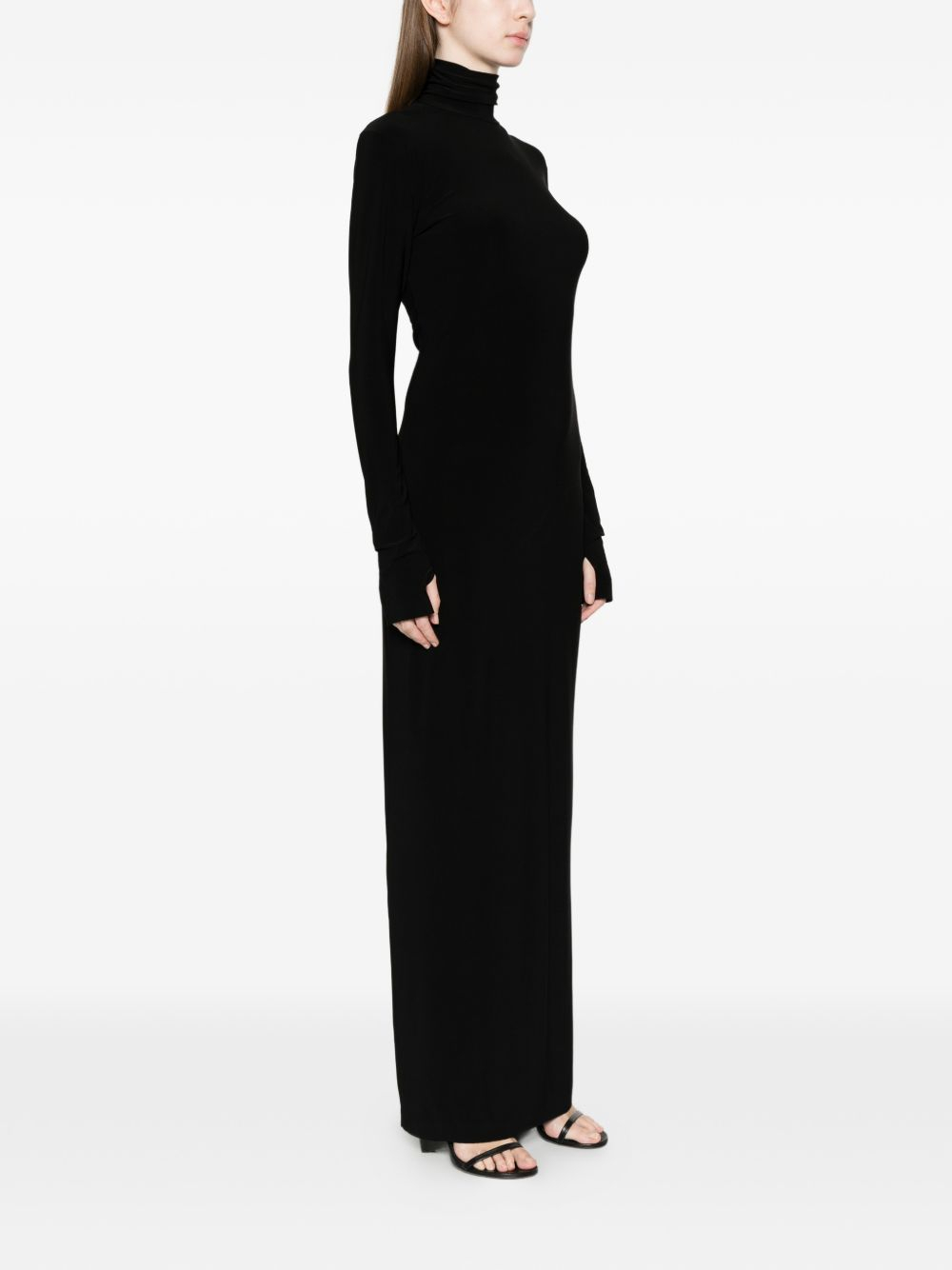 [Norma Kamali] Long sleeve dress SS26 KK4253PLT11001