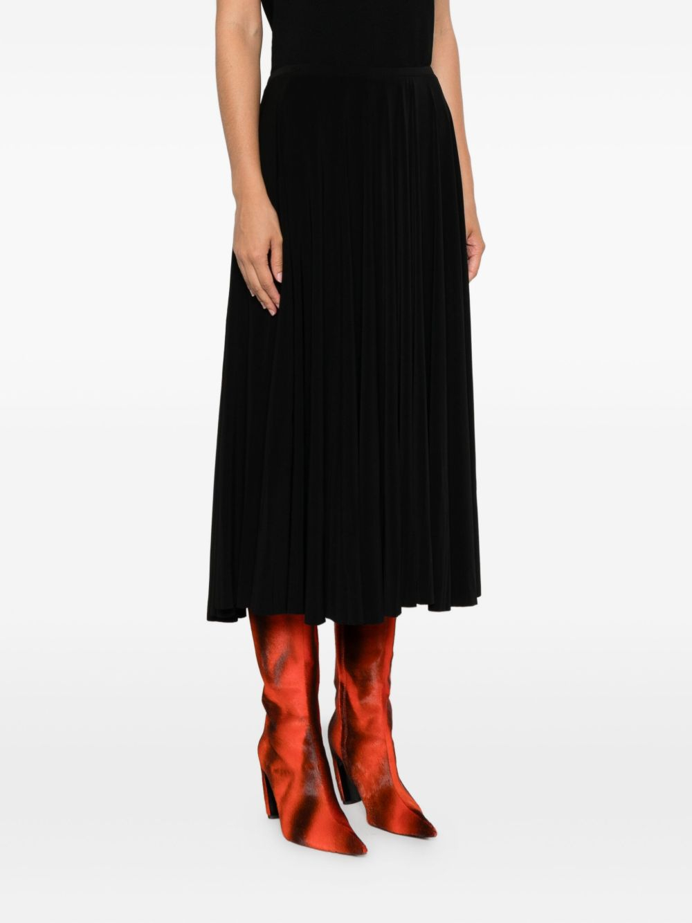 [Norma Kamali] Long skirt SS26 KK225SPLQ42001
