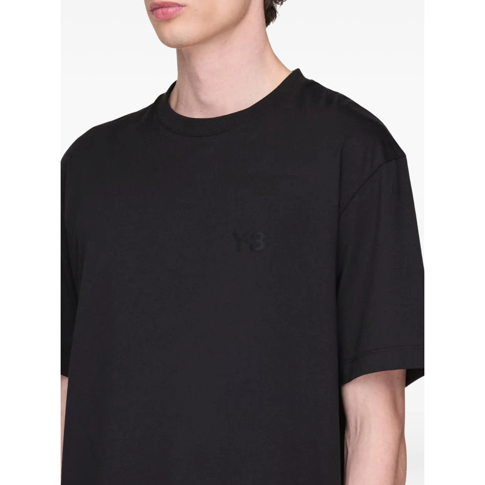 [Y-3] T-shirts Short Sleeve FW26 KQ9783  BLACK