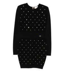 [ELISABETTA FRANCHI] Long sleeve dress FW25 AM25S57E2110