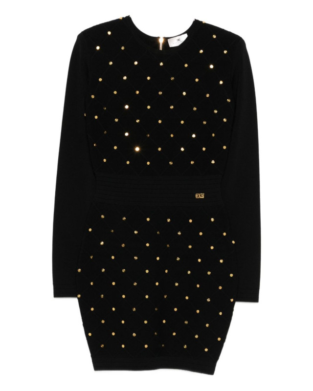 [ELISABETTA FRANCHI] Long sleeve dress FW25 AM25S57E2110