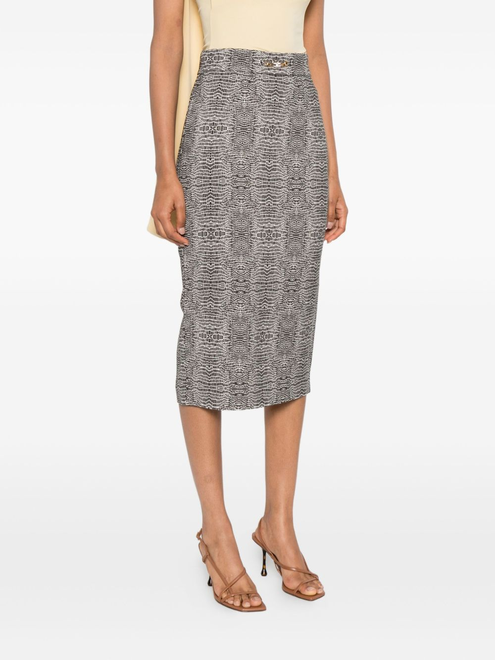 [ELISABETTA FRANCHI] Midi skirt FW25 GO14157E2110