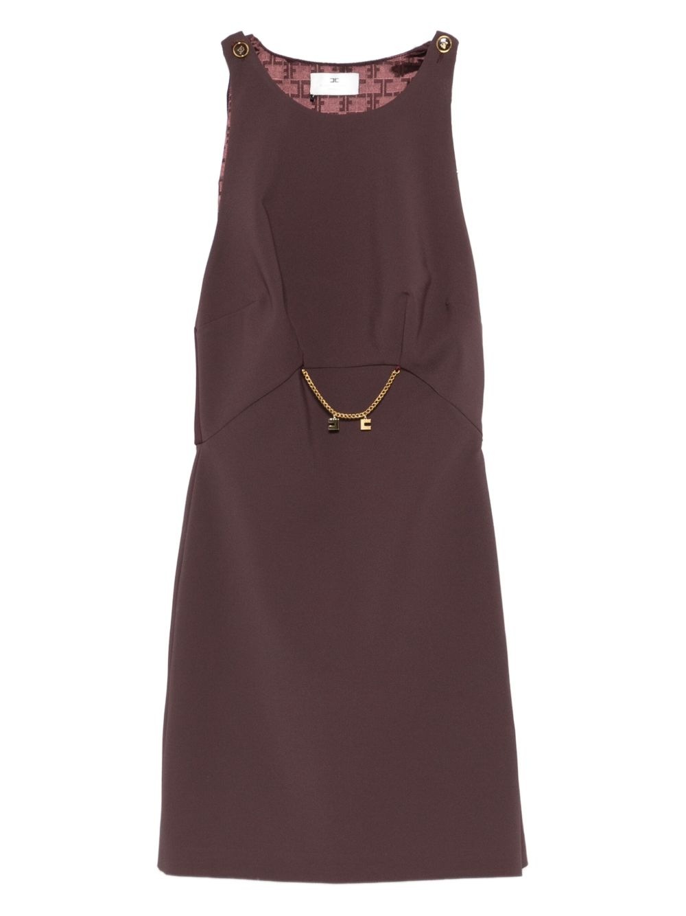 [ELISABETTA FRANCHI] Sleeveless dress FW25 AB80856E2EA4