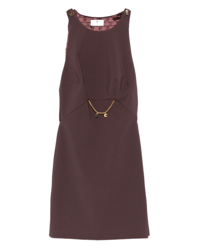 [ELISABETTA FRANCHI] Sleeveless dress FW25 AB80856E2EA4