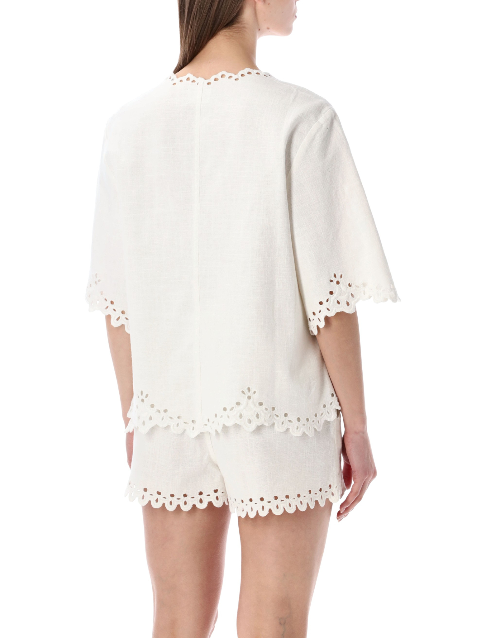[Marant Etoile] Shirts Short Sleeve SS26 HT0586FBD1J04E20WH