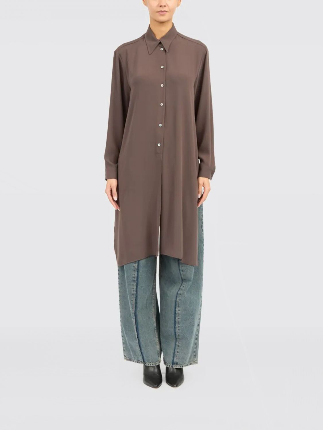 [MM6 Maison Margiela] Shirts Long Sleeve FW25 S52DT0049S43455 134