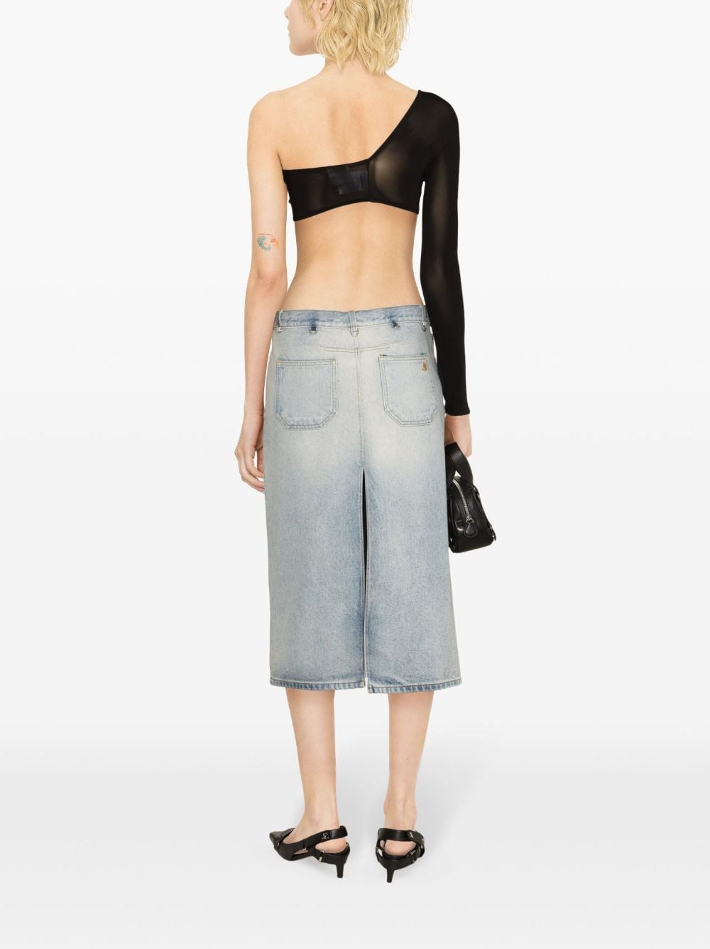[Courreges] Midi skirt SS24 124DJU155DE00167011
