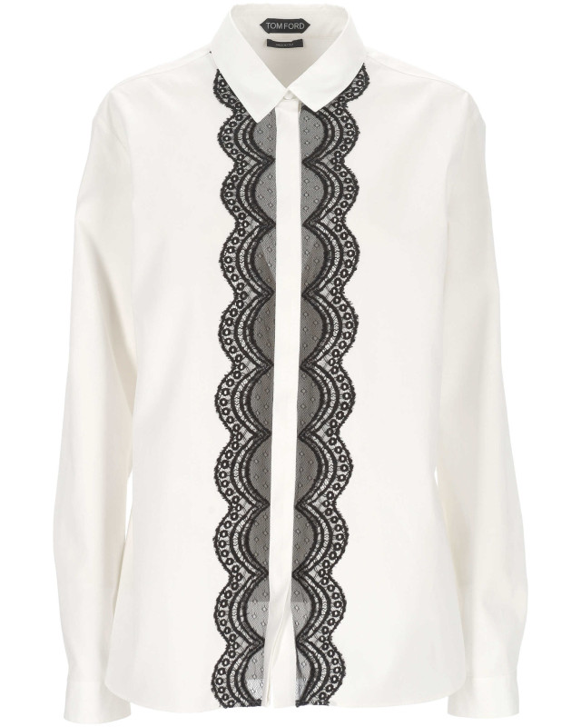 [Tom Ford] Shirts Long Sleeve SS26 CA3348FAX1624WAB