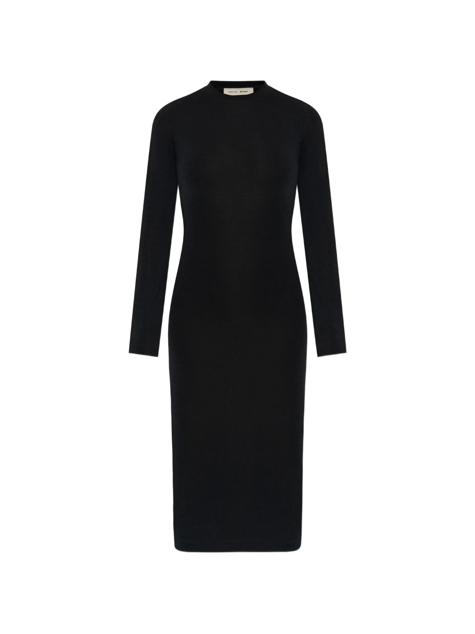 [Fear of God] Long sleeve dress SS26 125SP267441FWVINTAGE BLACK