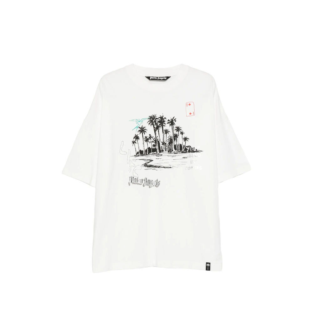 [Palm Angels] T-shirts Short Sleeve FW26 PAMAA003J R002 0310