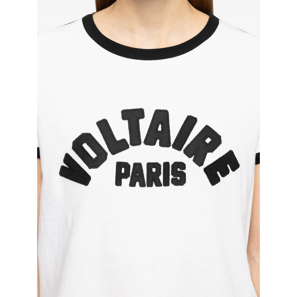 [Zadig & Voltaire] T-shirts FW26 JWTS02851  WHITE