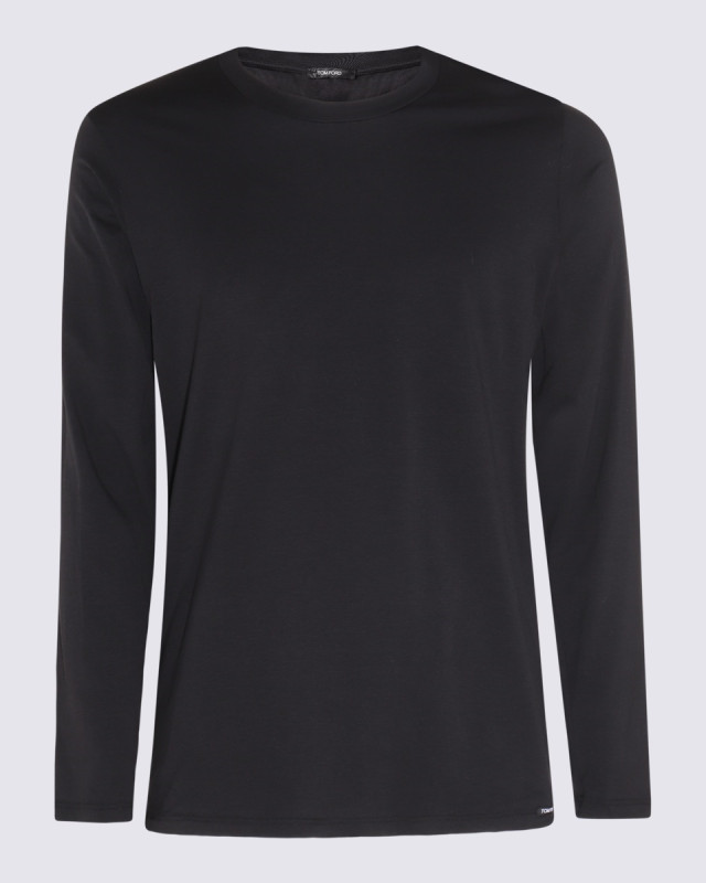 [Tom Ford] T-shirts Long Sleeve FW26 T4M141410002