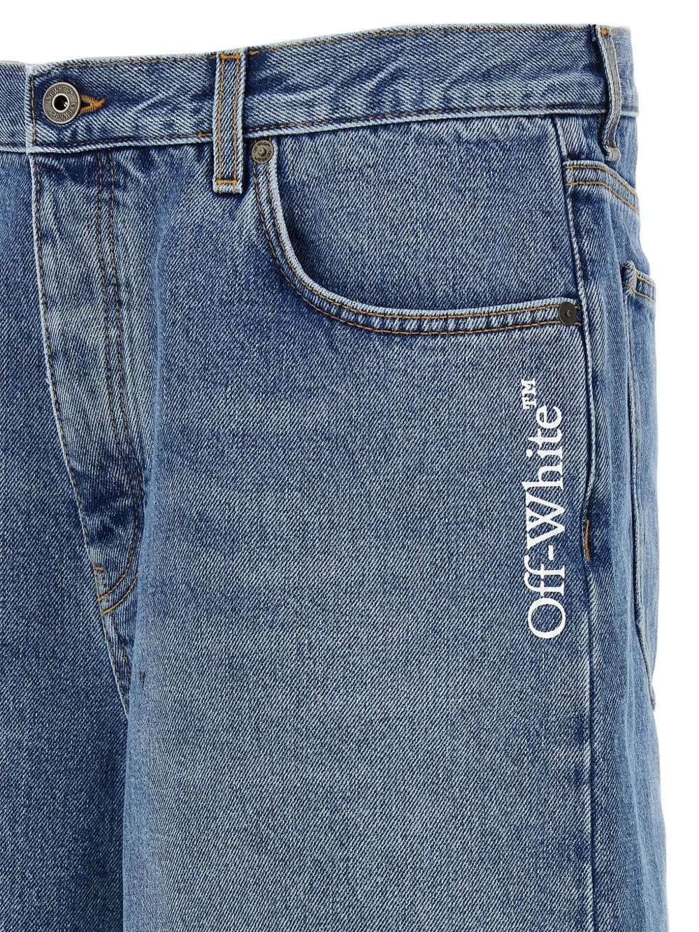 [Off White] Jeans SS26 OMYC028S26DEN00140