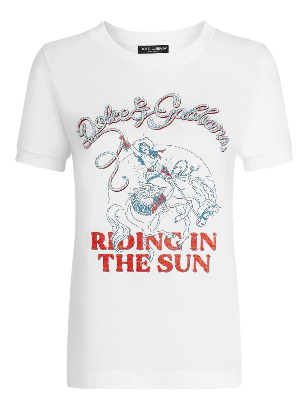 [Dolce & Gabbana] T-shirts Short Sleeve SS26 F8N08ZGDDMVW0800