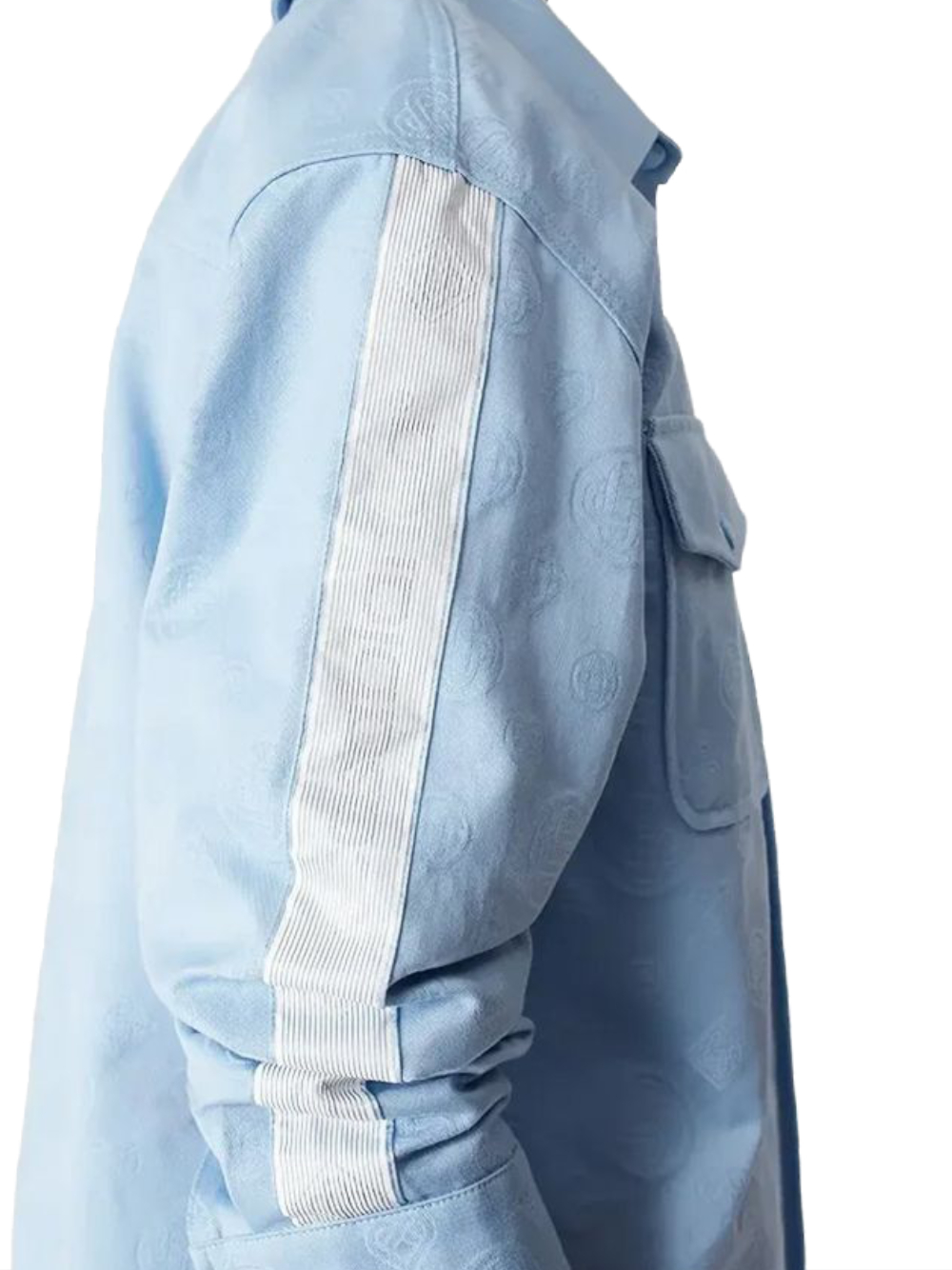 [Casablanca] Shirts Long Sleeve SS26 WSP26SH23701BLUE MONOGRAM