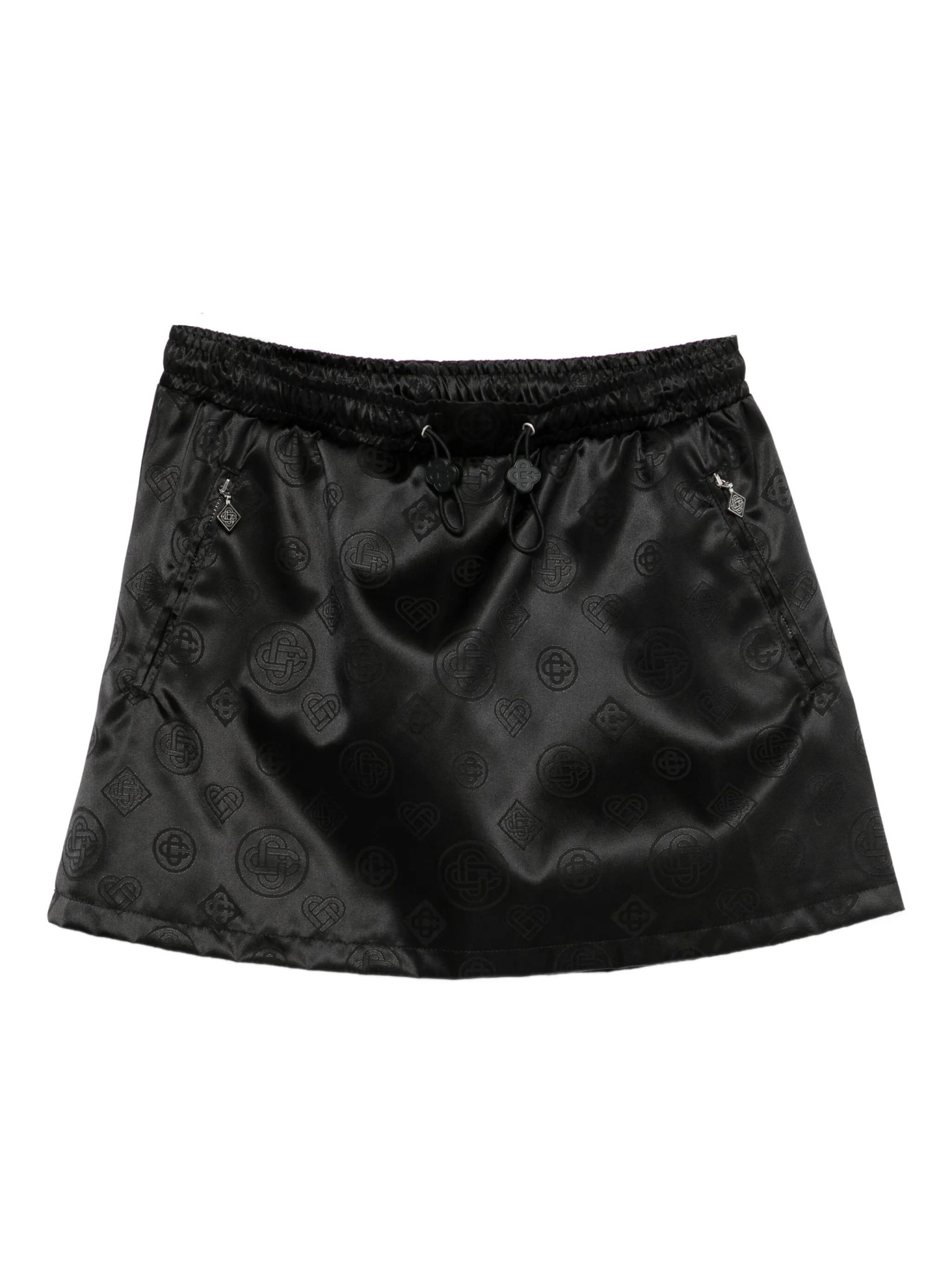 [Casablanca] Midi skirt FW25 AW25SK18001BLACK