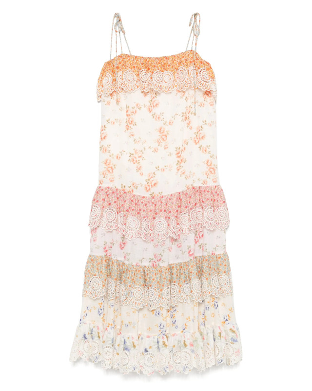 [Zimmermann] Sleeveless dress FW25 3483DSS252SPLI